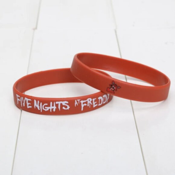 (1) Five Nights at Freddys Wrist Band FOXY bracelet wristband Video Game JEWELRY - Picture 1 of 1